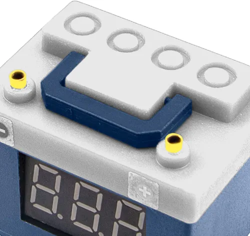 Miniatura 5 de Alarma de bajo voltaje RC Probador de batería Lipo Accesorios de decoración de simulación compatibles con Traxxas TRX4 Axial SCX10 RC4WD D90 Tamiya
