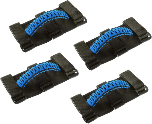 Miniatura 22 de Savadicar 2 x Asas de Agarre para Barra Antivuelco Manijas de Agarre para Jeep Wrangler YJ TJ JK JL y Gladiator JT 1987-2023, UTV, ATV, Accesorios