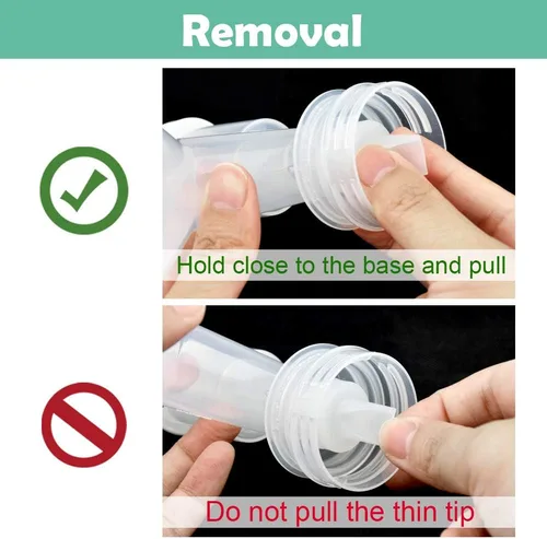 Miniatura 9 de Maymom Válvula de bomba compatible con Ameda Purely Yours, bombas MYA Joy (no para MYA o MYA Pro); palillos de repuesto para reemplazar las válvulas