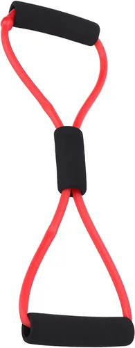 Miniatura 2 de Banda de ejercicio corporal Banda elástica de entrenamiento para fitness en casa espuma TPE (rojo)