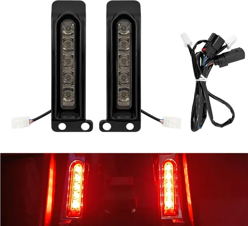 Miniatura 9 de Luces de Panel de Relleno LED Luces de Guardabarros Trasero Señales de Giro Compatible con Harley Touring Road Glide FLTR Electra Glide FLHT Road