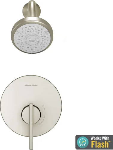 Miniatura 3 de American Standard TU430507.002 Berwick - Kit de molduras con cabezal de ducha y cartucho para ahorrar agua, cromo pulido