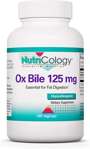 Ox Bile, 180 cápsulas de 125 mg, 713947563704, 1, 1