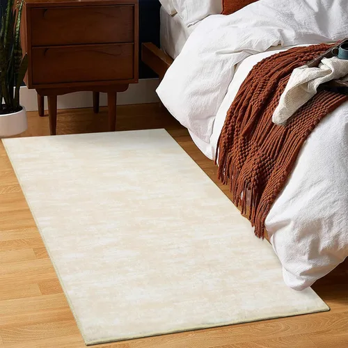 Miniatura 35 de RUGSREAL Alfombra lavable a máquina de 2 x 8 pies, para pasillo, entrada, contemporánea, color liso, alfombra de pasillo moderna para interiores