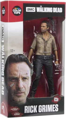 Miniatura 2 de Figura De Acción McFarlane Toys The Walking Dead TV Rick Grimes 7 pulgadas, Coleccionable