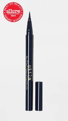 Miniatura 5 de stila Delineador de ojos líquido impermeable, maquillaje que permanece todo el día con punta de pincel fina acabado satinado duradero, a prueba