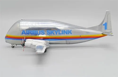 Miniatura 4 de Alas JC para aeronave AERO SPACELINES Super Guppy para Airbus SKYLINK 377SGT F-BTGV 1/200 DIECAST modelo preconstruido
