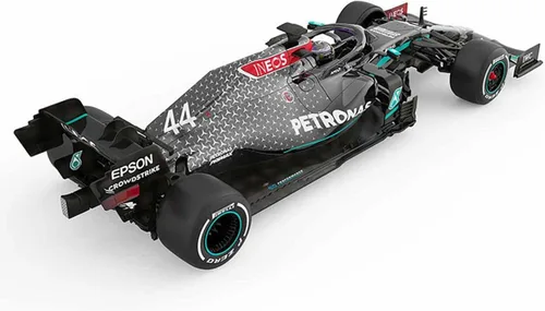 Miniatura 4 de ZMZ F1 - Auto de control remoto a escala 1:12, tamaño grande, F1, con licencia oficial de la serie RC Mercedes-AMG F1 W11 EQ, autos RC adecuados