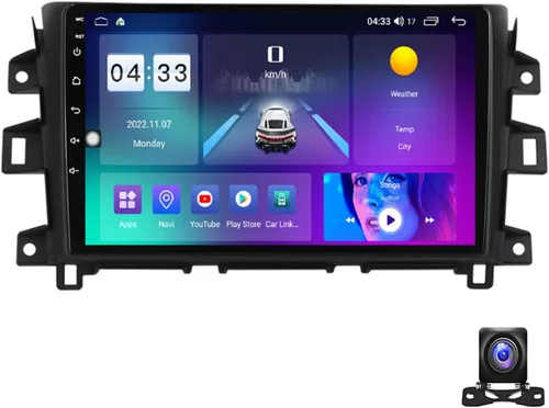 Miniatura 8 de Android 12 coche estéreo radio navegación GPS unidad principal 9 pulgadas pantalla táctil para Nissan Navara NP300 2011 ~ 2016 con 720 p cámara