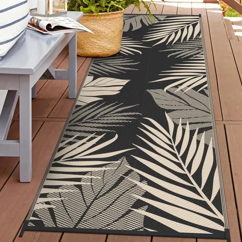 Miniatura 62 de GENIMO - Tapete reversible e impermeable para patios y exteriores, oferta, paja de plástico, para áreas grandes, campamentos, RV, pícnics, terrazas