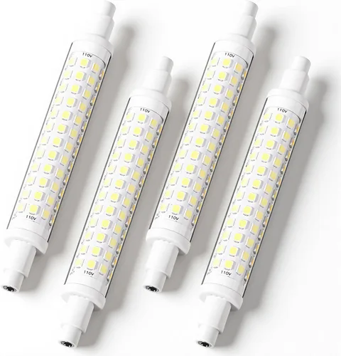Miniatura 8 de Honoson 2 piezas Bombilla LED R7S 100W Bombillas de repuesto halógenas Globo regulable T3 Tipo J Luz para trabajo Iluminación de paisajes Lámparas