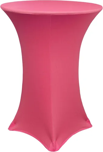 Miniatura 27 de YOUR CHAIR COVERS - Mantel redondo de elastano elástico para cóctel, 30 pulgadas de profundidad x 42 pulgadas de alto, color amarillo, mantel