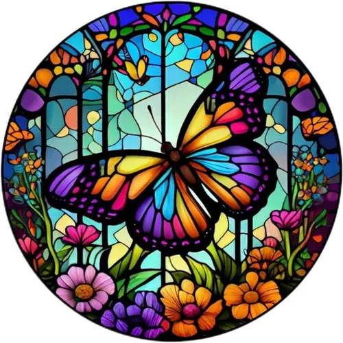 KTHOFCY Kits de pintura de diamantes 5D para adultos y niños, bordado de mariposas con diamantes de imitación de punto de cruz, pinturas de