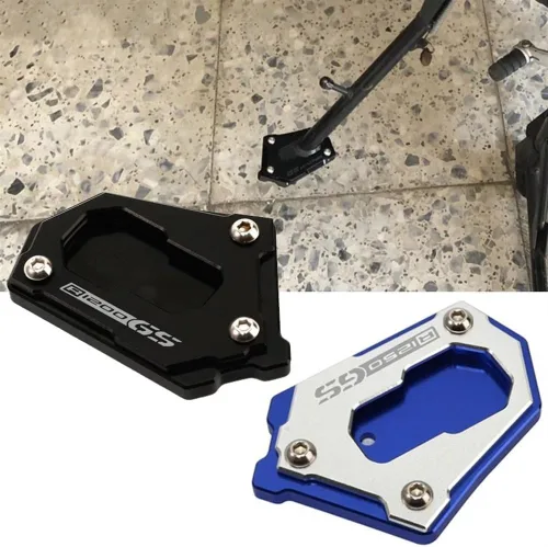 Miniatura 2 de Almohadilla lateral de motocicleta Soporte de motocicleta para B&MW R 1200 GS LC R1200GS ADV R1250GS Adventure 2013-2022 Soporte lateral CNC