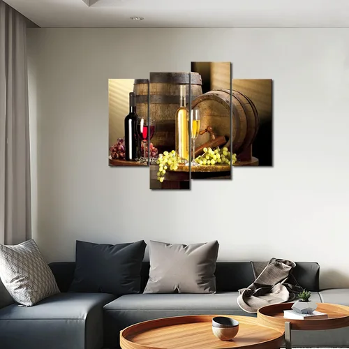Miniatura 5 de Cuadros de vinos y uvas para la pared, de First Wall Art, decoración moderna para el hogar