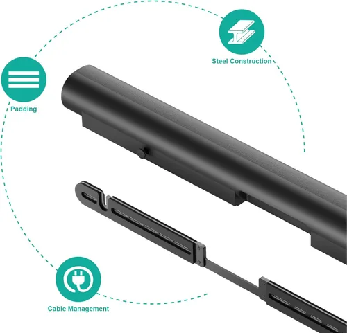 Miniatura 9 de WALI Soporte de barra de sonido para Sonos Arc y Sonos Arc Ultra - Soporte de pared para barra de sonido, diseño minimalista, perfecto para Negro