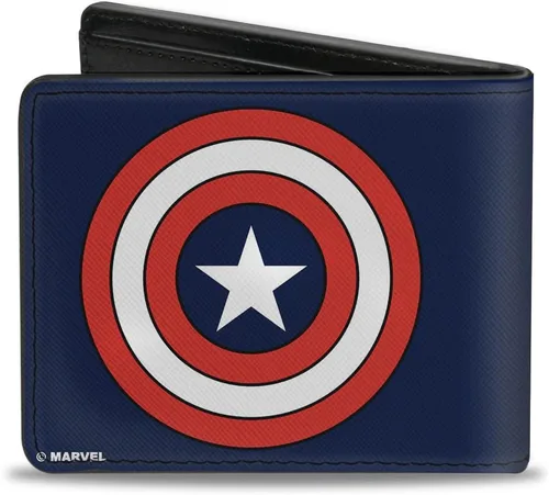 Miniatura 2 de Marvel ComicsCaptain AmericaShield Full Color Azul MarinoCartera