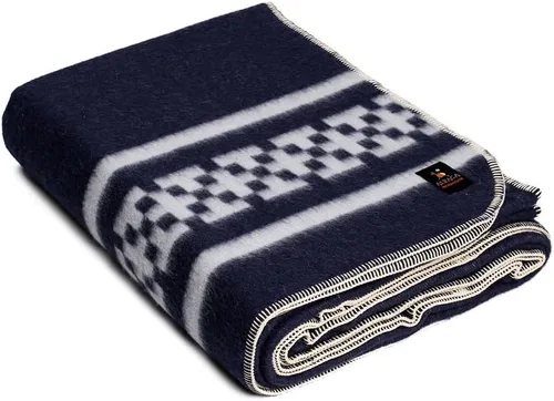 Miniatura 30 de Manta gruesa de lana de alpaca para acampar al aire libre o uso en interiores, diseño étnico, suave lana peruana de alpaca disponible en tamaño Gris