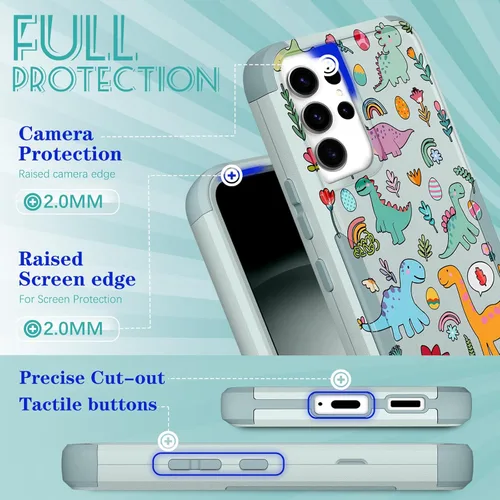 Miniatura 215 de Funda para Samsung Galaxy S22 - Funda de Teléfono para Mujeres Chicas Lindas Cubierta Diseño Único Estético Genial para Adolescentes Kawaii Fresa