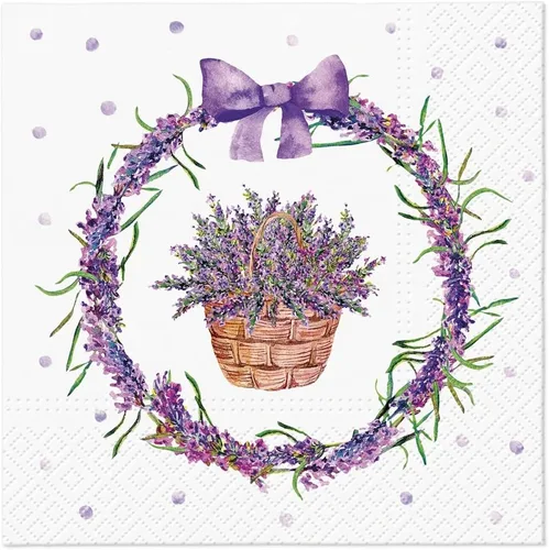 Miniatura 9 de Servilletas de papel de flores moradas con libélula para cena, tamaño decorativo de almuerzo de decoupage de 13 x 13 pulgadas (desplegadas)