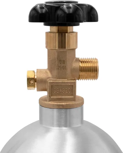 Miniatura 9 de Cilindro de aire de gas comprimido de tanque de CO2 de aluminio de 5 lb