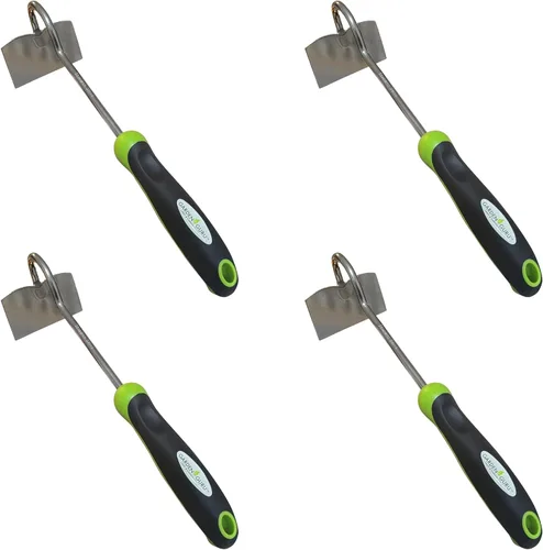 Miniatura 7 de Garden Guru - Herramienta cultivadora de azada de mano, acero inoxidable para una máxima resistencia, resistente a la corrosión, mango ergonómico