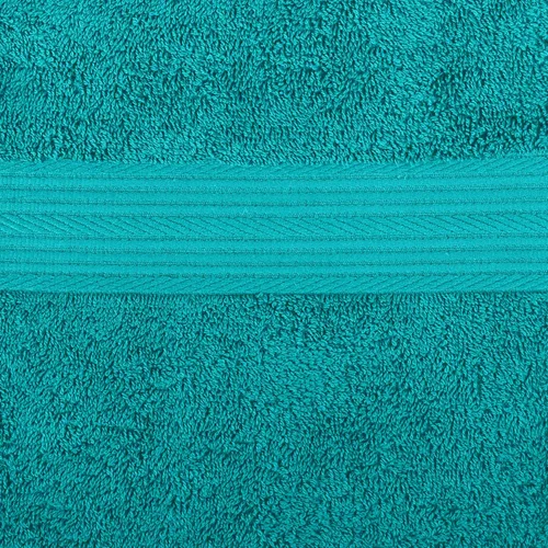 Miniatura 7 de Amazon Basics Juego de 6 toallas de gran tamaño resistentes a la decoloración, 100% algodón, altamente absorbentes, suaves, color verde azulado, 2
