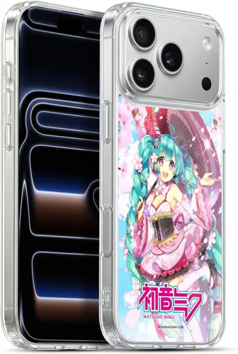 Miniatura 68 de Head Case Designs Licencia Oficial Hatsune Miku Gráficos Lindos Carcasa de Gel [Protección de Grado Militar] Compatible con Apple iPhone 7