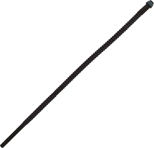 Miniatura 6 de Westbrass A1538L-62 Kit de línea de suministro para lavabo de pedestal con trampa P y topes angulares de mango redondo, negro mate Oil Rubbed Bronze