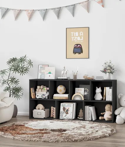 Miniatura 3 de Montessori - Estantería para libros, organizador de almacenamiento de juguetes para niños pequeños, para aula, sala de juegos, habitación de niños