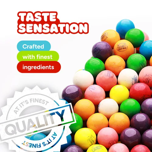 Miniatura 8 de Bolas de chicle para máquina de chicles, recarga de chicle de burbuja de 1 lb
