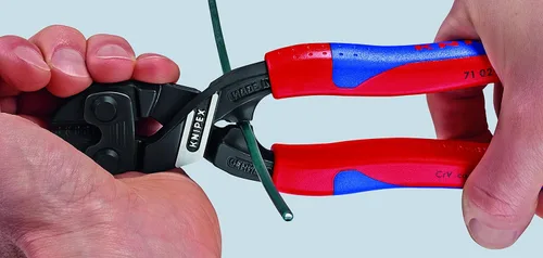 Miniatura 3 de Knipex 7102200 pinza de tornillos, palanca de acción, de cómodo agarre, 8 pulgadas