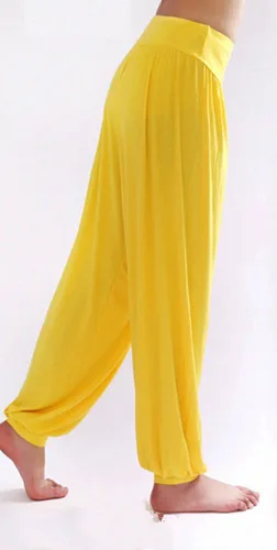 Miniatura 71 de Pantalones de algodón modal para mujer de AvaCostume, pantalones suaves para practicar yoga o deportes.