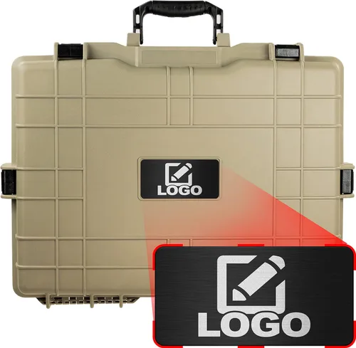 Miniatura 10 de Eylar Funda rígida grande de 22 pulgadas, cámara, herramientas, equipo para laptop con logotipo personalizado, placa grabada, impermeable