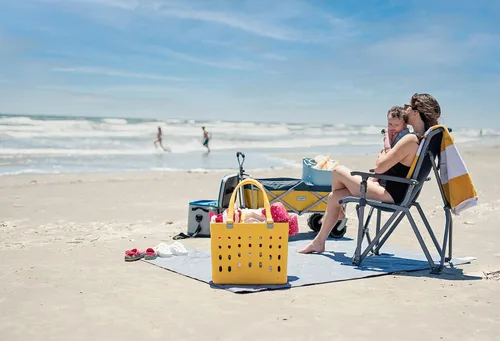 Miniatura 6 de Tupelo Bolsa de playa impermeable Bolsa de playa Bolsa lavable e impermeable Bolsa de playa y piscina Amarillo sol