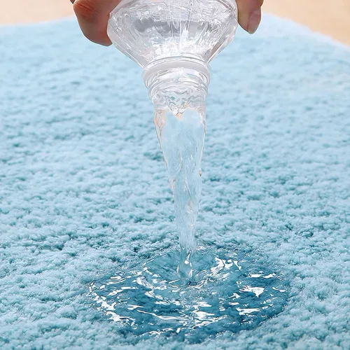 Miniatura 4 de HUHJYUGE Alfombras de baño antideslizantes lavables de 16 x 24 pulgadas, alfombra de baño súper absorbente, lavable a máquina, larga y ultrasuave