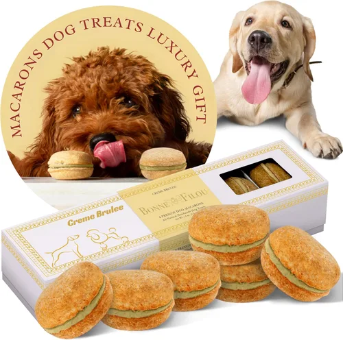 Miniatura 10 de Bonne et Filou Golosinas para perros, pasteles de mantequilla de maní, regalo de cumpleaños para perros de raza mediana a grande – Pasteles