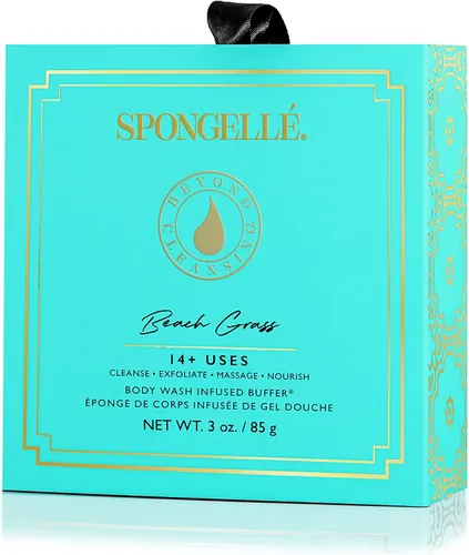 Miniatura 3 de SPONGELLÉ Buffer Corporal Infundido con Gel de Ducha de Flores en Caja, Hierba de Playa