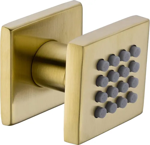 Miniatura 8 de Chorro de ducha con atomizador de cuerpo de latón, rociador lateral de masaje de alta presión, sistema de spa, juego de ducha ajustable montado