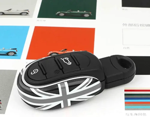Miniatura 2 de Heinmo Funda de llave con control remoto de ABS para Cooper ONE S JCW Clubman Countryman F54 F55 F56 F57 F60, accesorios de estilo para coche