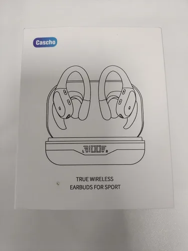 Miniatura 8 de Auriculares inalámbricos Bluetooth 5.3, 60 horas de reproducción con pantalla digital, auriculares deportivos inalámbricos con gancho para la oreja