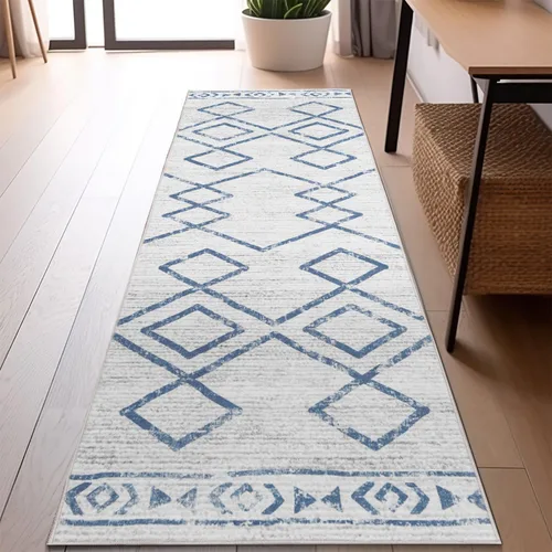 Miniatura 17 de jinchan Alfombra marroquí de pasillo 2x10 para pasillo - Alfombra de pasillo para cocina bohemia lavable a máquina, alfombra moderna suave, Boho