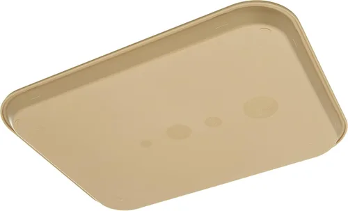 Miniatura 4 de Carlisle FoodService Products Bandeja de plástico para comida rápida, 14 x 18 pulgadas, beige, (paquete de 12)