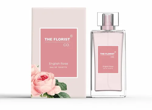 JASS The Florist Co. Eau de Toilette perfume, fragancia floral, aroma fresco de larga duración (rosa inglesa)