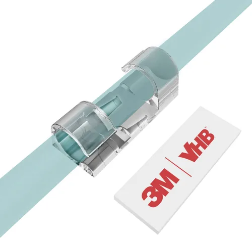 Miniatura 7 de Clips para cables con fuerte adhesivo autoadhesivo, XIAOXI organizador de gestión de cables para TV y PC, soporte adhesivo para cables, ordena