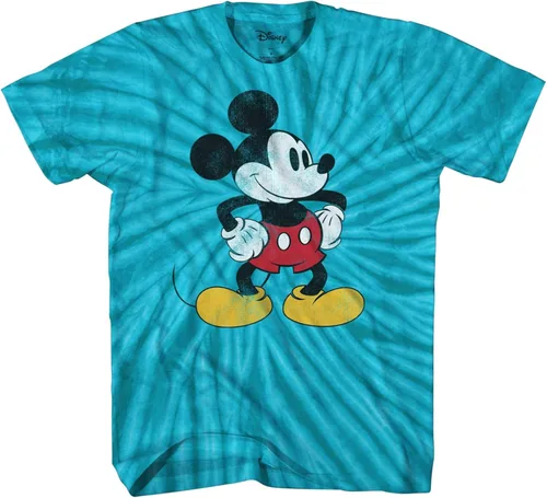 Miniatura 3 de Mickey Mouse Tones - Camiseta vintage de Disneyland para hombre Azul