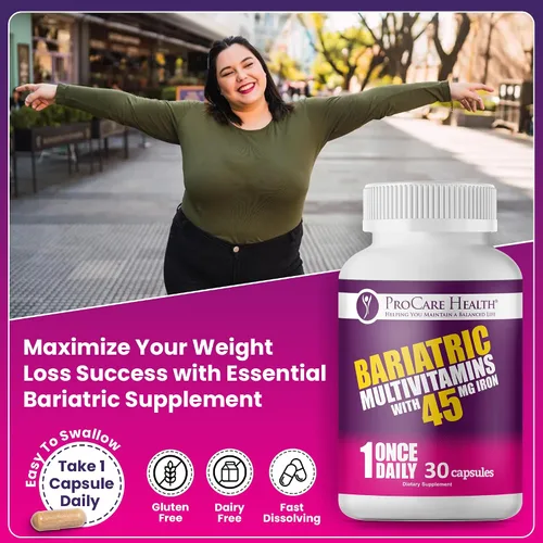 Miniatura 5 de Once Daily Bariatric Multivitamin Cápsula 45 mg de hierro 30