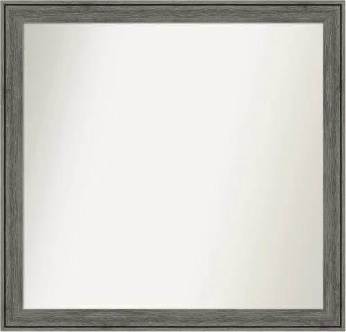 Miniatura 82 de Amanti Art Espejo personalizado, espejo de baño gris plomo a rayas, espejo de pared o espejo de tocador de baño sobre el fregadero