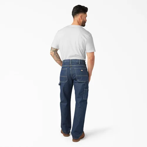 Miniatura 5 de Dickies pantalones de jean de ajuste holgado estilo carpintero para hombre