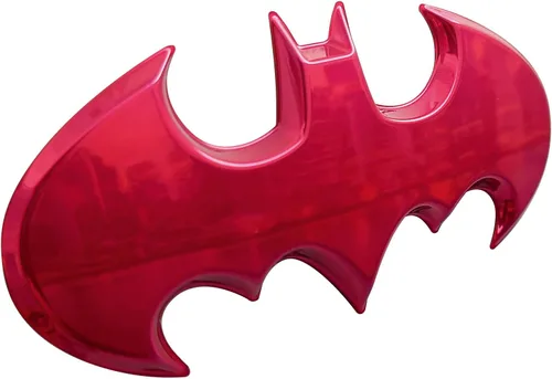 Miniatura 8 de Fan Emblems Emblema de coche de Batarang de Batarang de 1989, símbolo de Batarang 3D, color negro mate, tamaño: 3.8 x 1.8 x 0.2 pulgadas - 1989